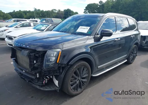 2020 Kia Telluride Sx из США, поврежденный, VIN 5XYP5DHCXLG090472